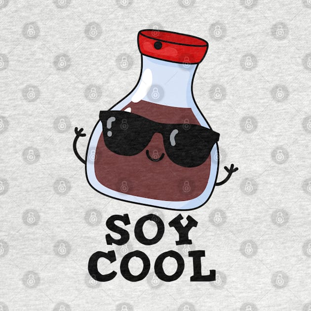 Soy Cool Cute Soy Sauce Pun by punnybone